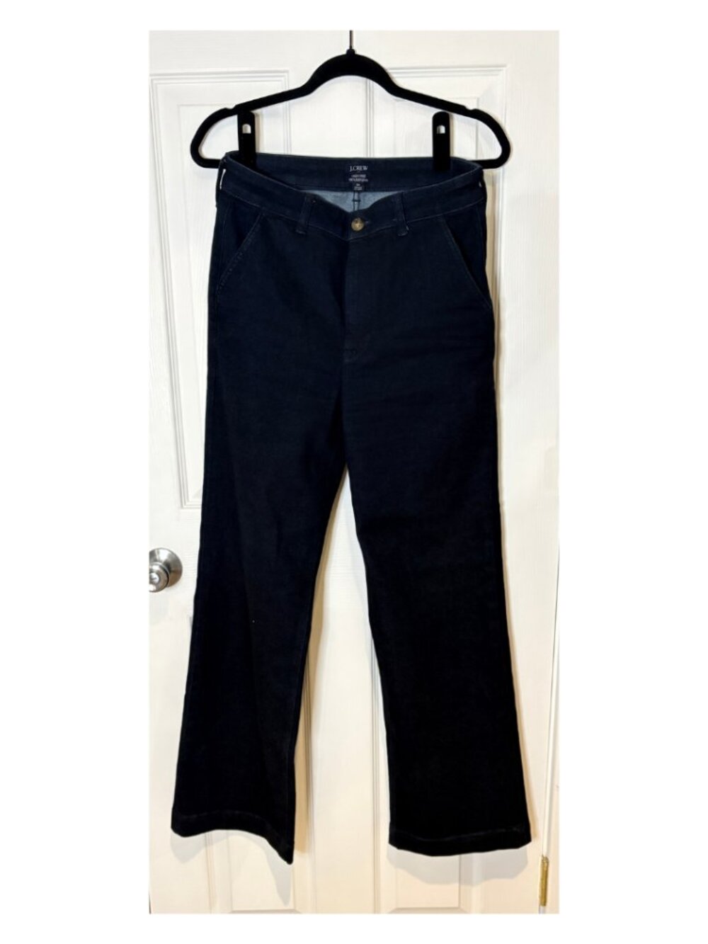 J.Crew High-Rise Trouser Jeans | Dark Wash| Size 28